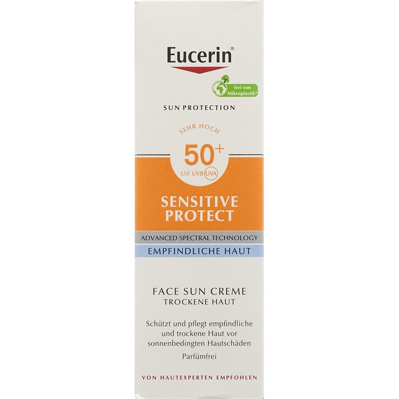 EUCERIN SUN Creme LSF50+ Tb 50 ml