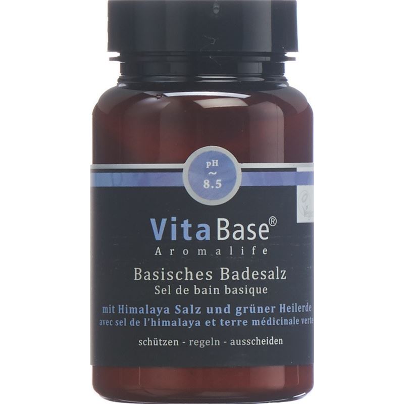 VITABASE Basisches Badesalz Ds 120 g