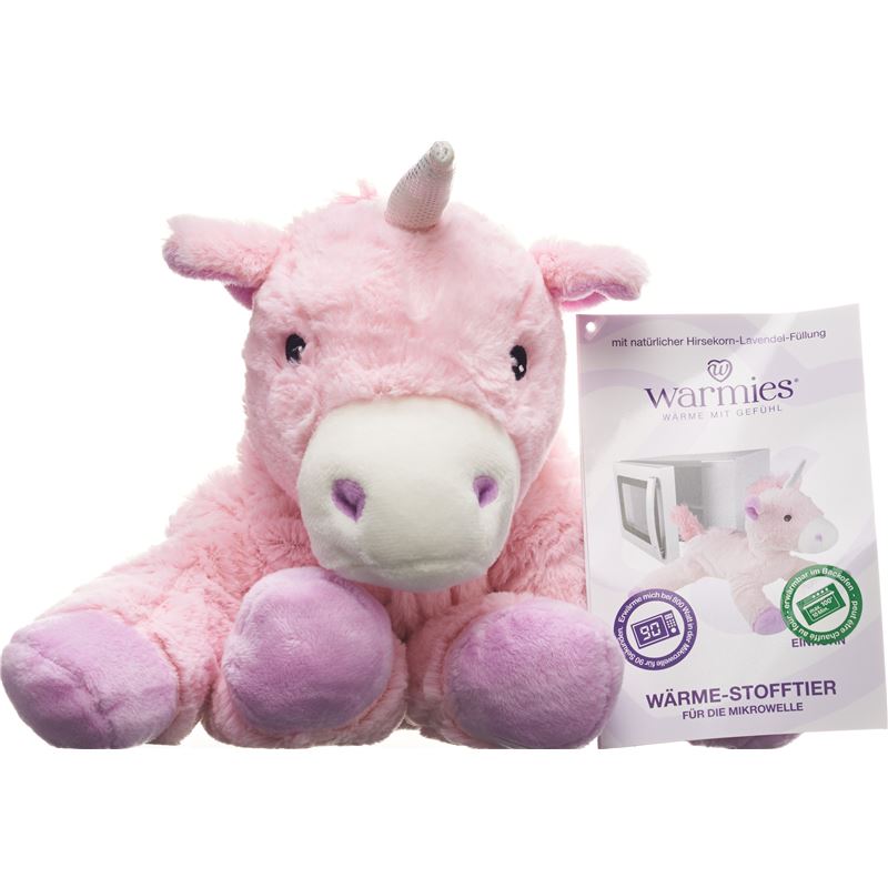 WARMIES Wärme-Stofftier Einhorn