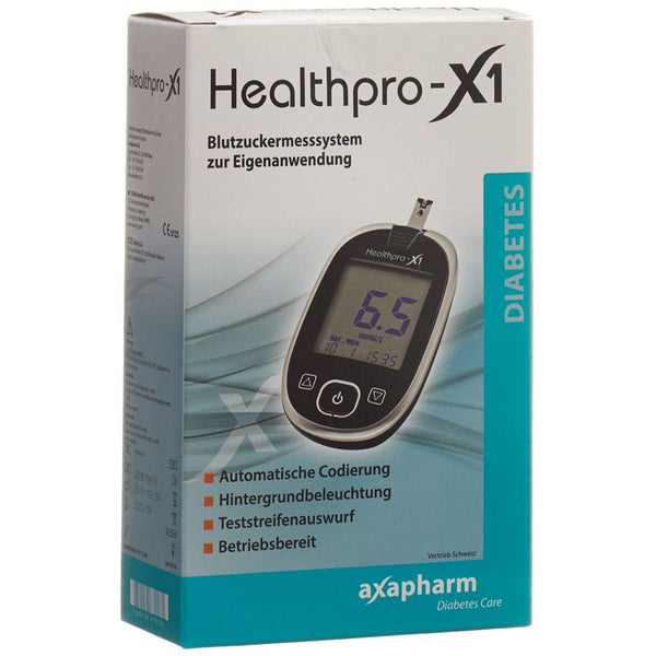 HEALTHPRO-X1 Blutzuckermessgerät