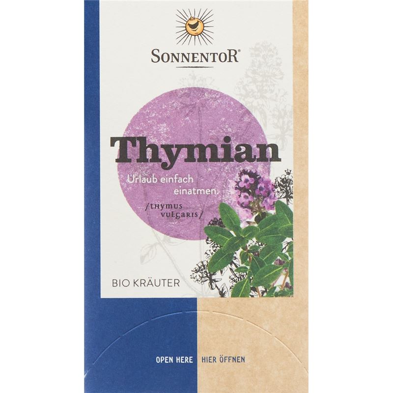 SONNENTOR Thymian Tee BIO Btl 18 Stk