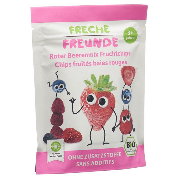 FRECHE FREUNDE Fruchtchips roter Beerenmix 10 g