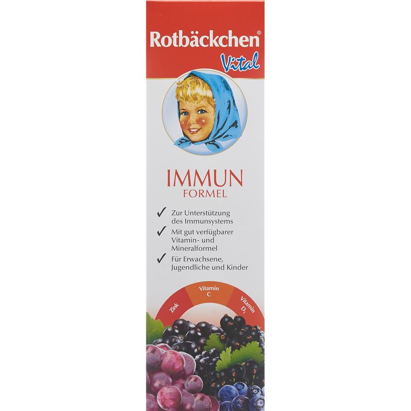 RABENHORST Rotbäckchen Vital Immun Formel 450 ml