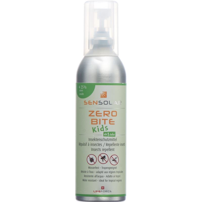 SENSOLAR Zero Bite Kids Mücken&Zeckenschutz 100 ml