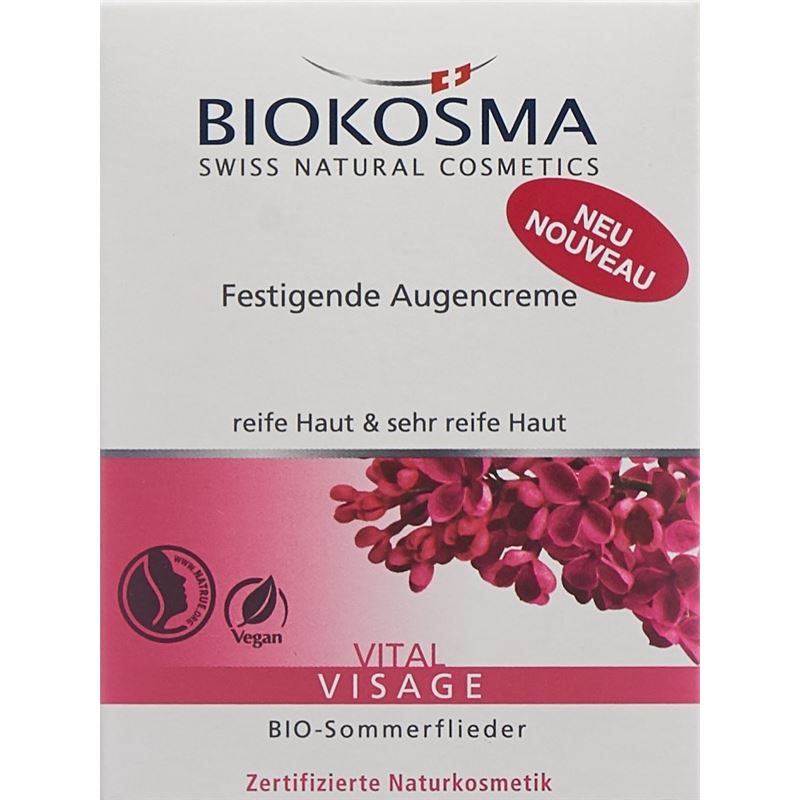 BIOKOSMA VITAL Visage Festigende Augencr 15 ml