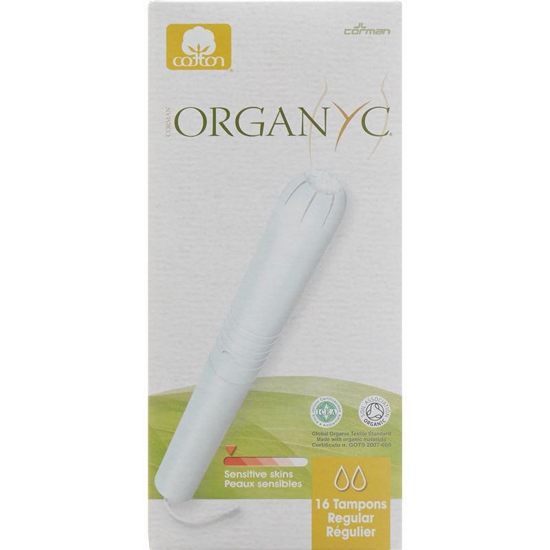 ORGANYC Tampons Regular mit Applikator 16 Stk