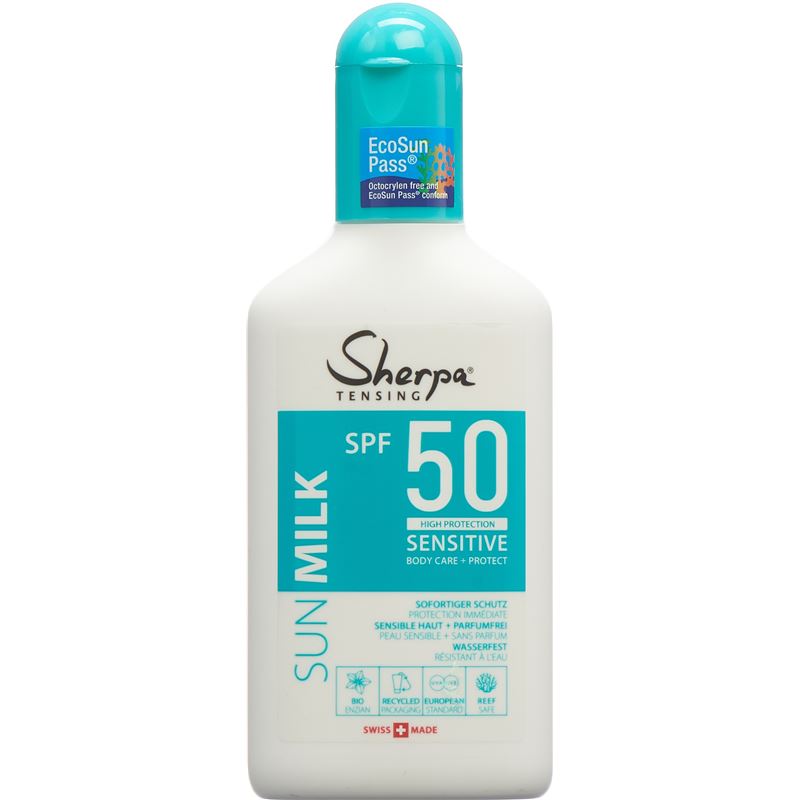 SHERPA TENSING Sonnenmilch SPF 50 SENSI 175 ml