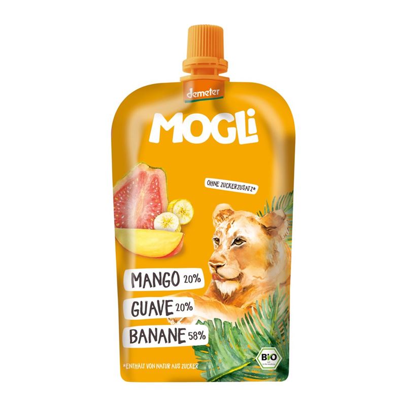 MOGLI Trink Obst Mango-Guave Bio Btl 120 g