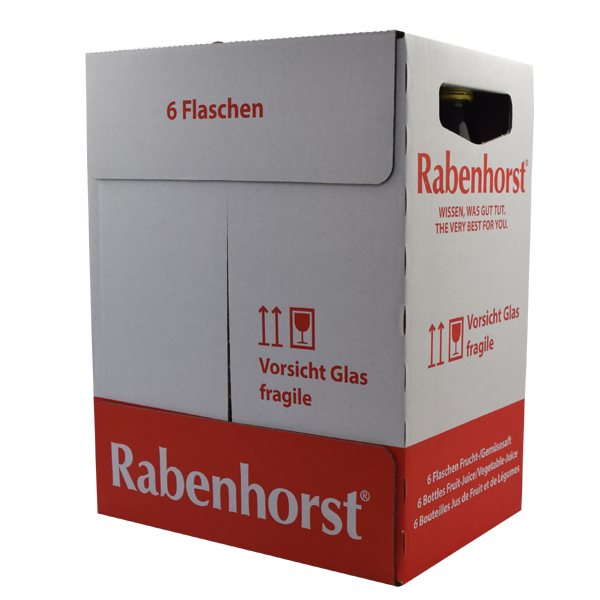 RABENHORST Schwarze Johannisbe Nek Bio 6 x 750 ml