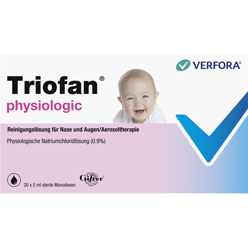 TRIOFAN Physiologic Lös 20 Monodos 5 ml