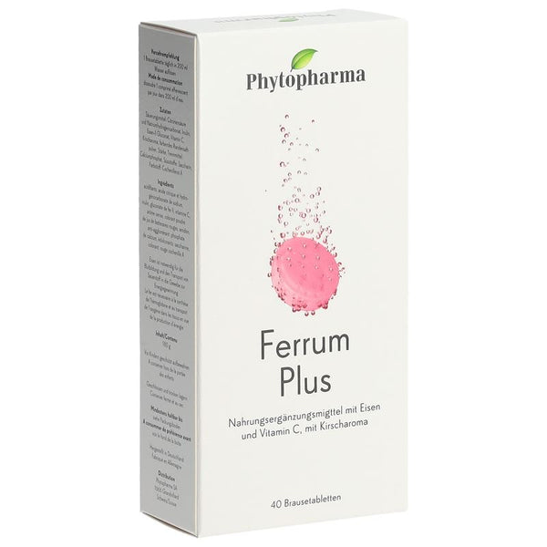 PHYTOPHARMA Ferrum Plus Brausetabl 40 Stk