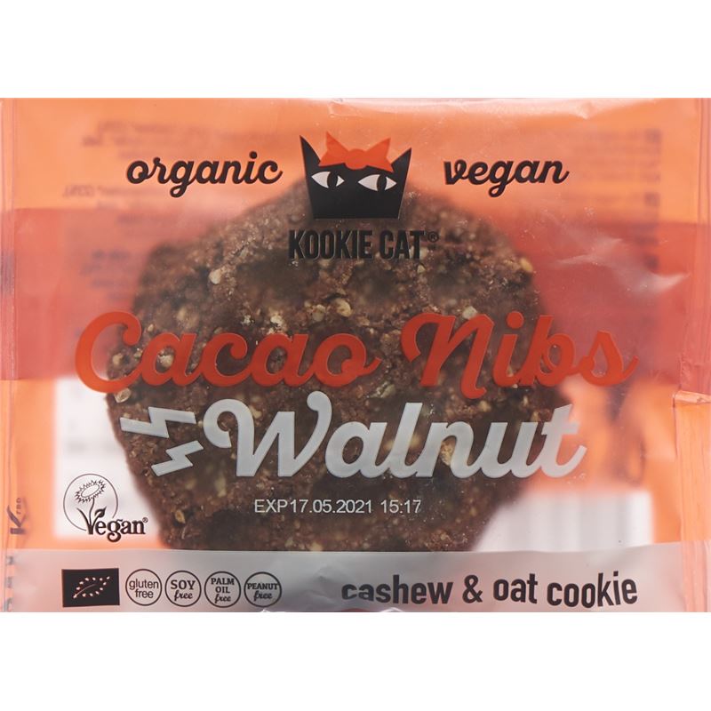 KOOKIE CAT Double chocolate Walnuts Cook 50 g