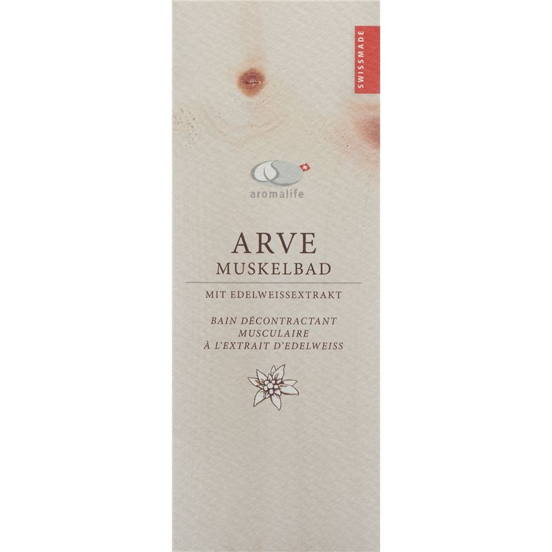 AROMALIFE ARVE Muskelbad Edelweissextakt 250 ml