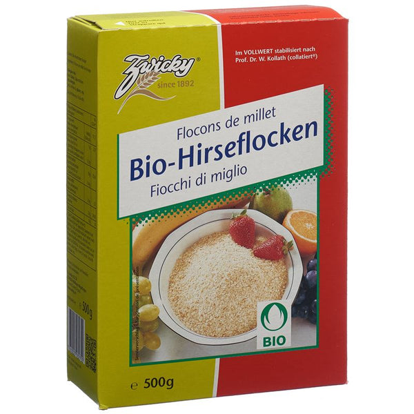 ZWICKY Bio Hirseflocken 500 g