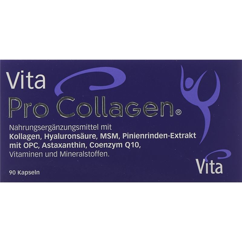 VITA PRO COLLAGEN Kaps Glas 90 Stk