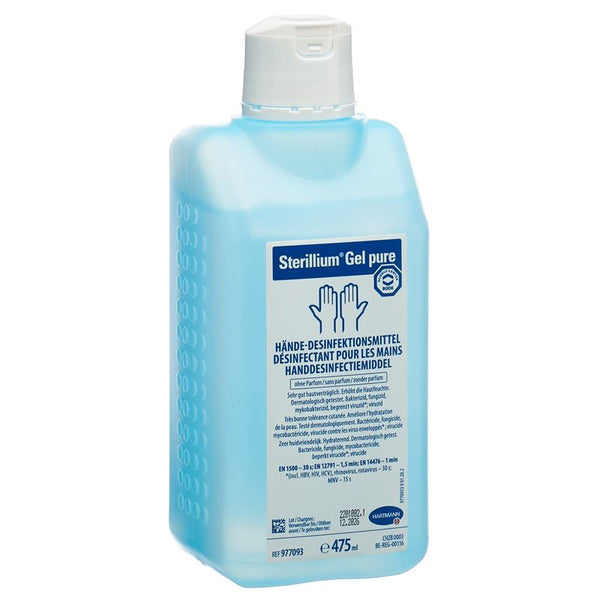 STERILLIUM GEL PURE Händedesinfektion Fl 475 ml