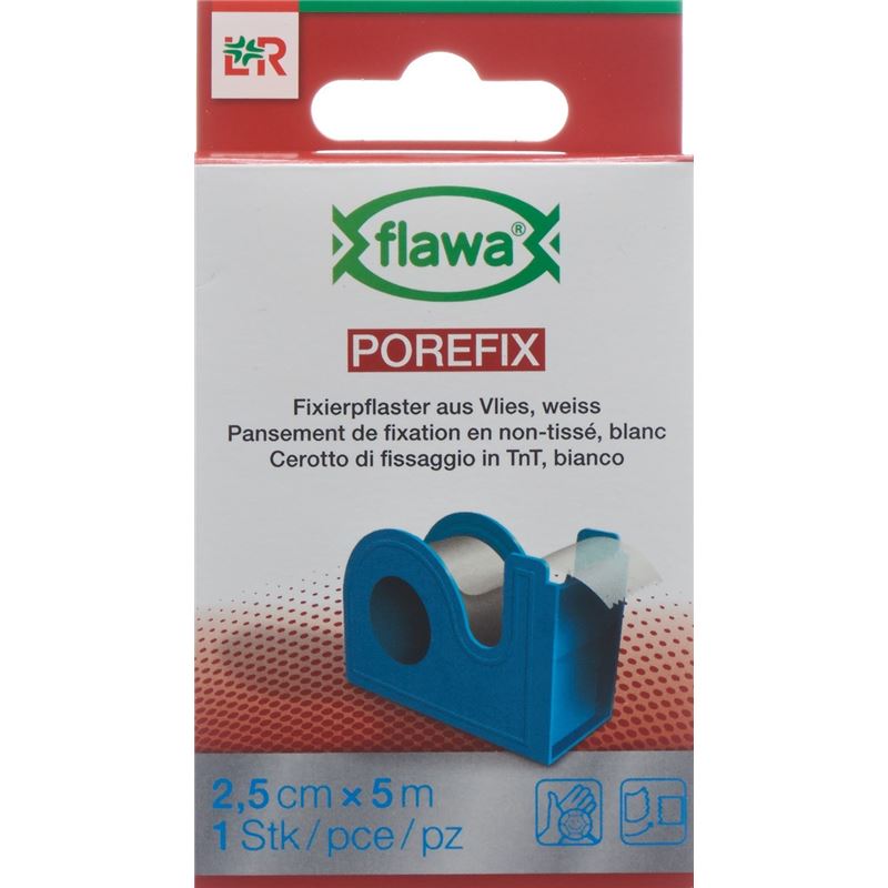 FLAWA Porefix Heftpflaster 2.5cmx5m Disp