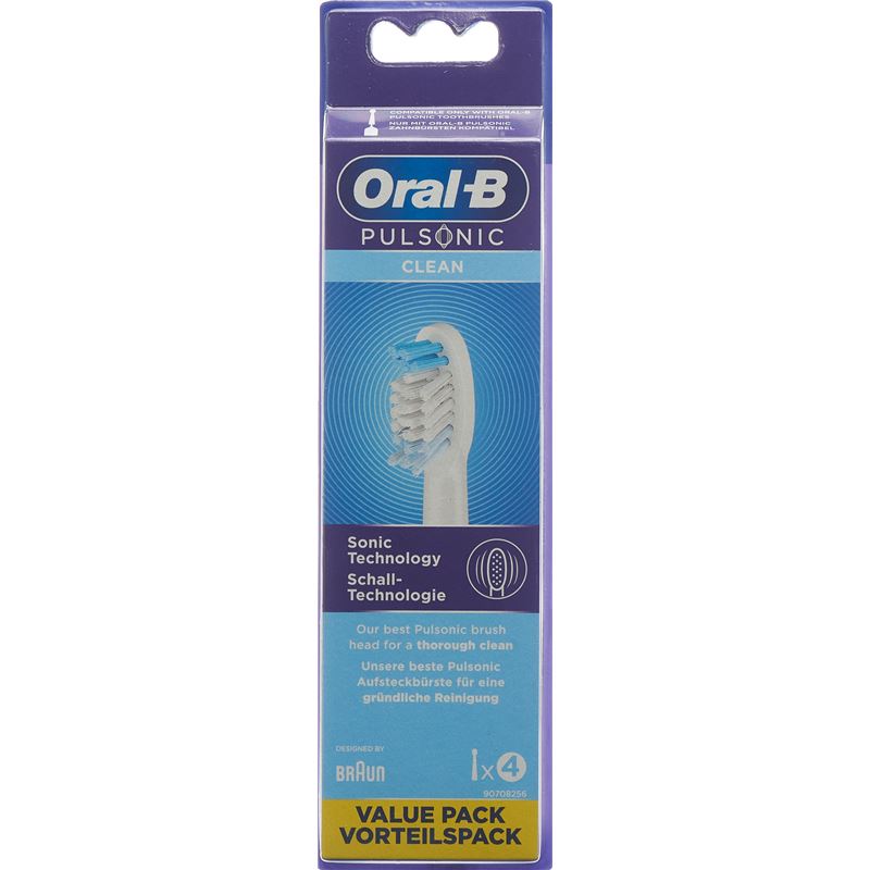 ORAL-B Aufsteckbürsten Pulsonic Clean 4 Stk