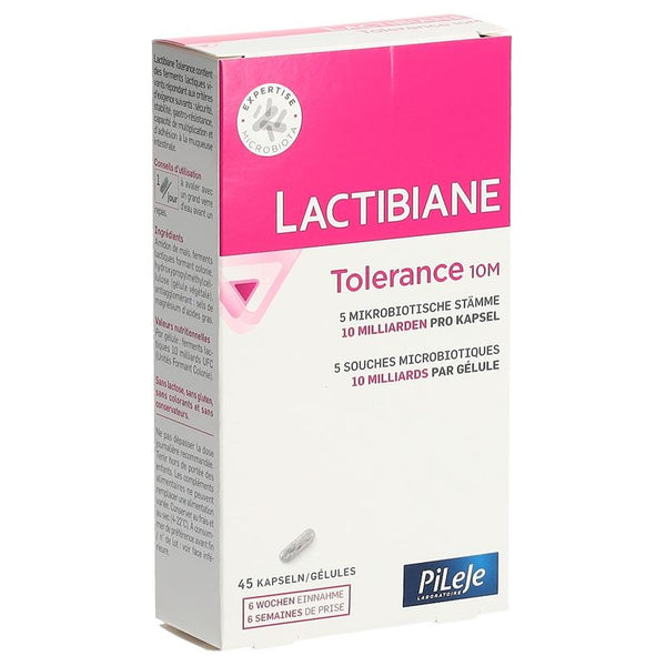 LACTIBIANE Tolerance 10M Kaps 45 Stk