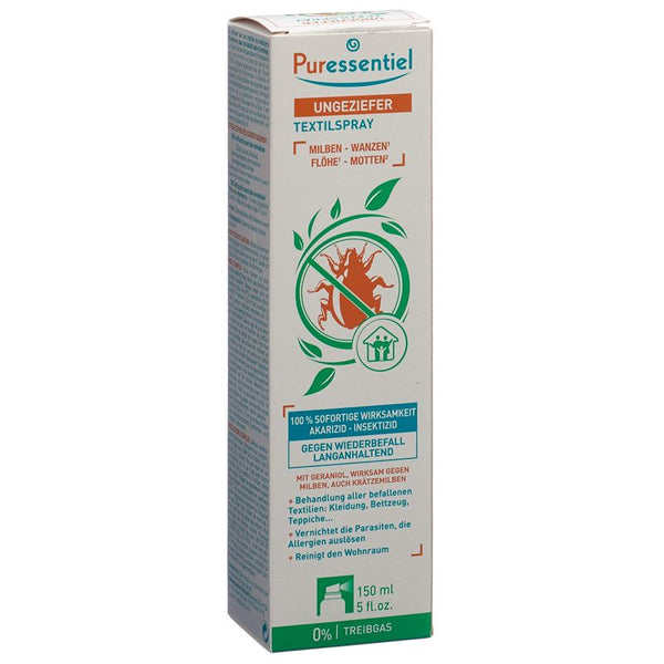 PURESSENTIEL Textilspray Ungeziefer 150 ml