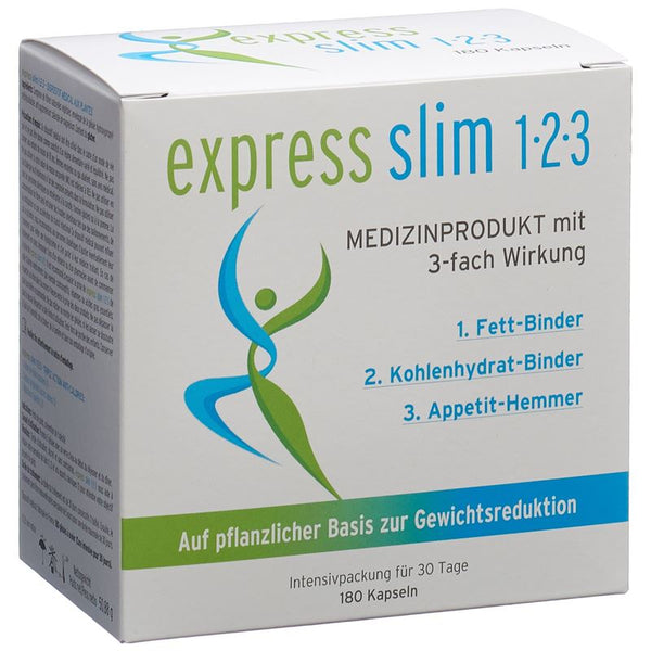 EXPRESS SLIM 1-2-3 Kaps mit 3-fach Wirkung 180 Stk