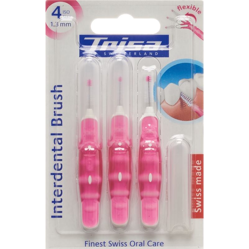 TRISA Interdental Brush ISO 4 1.3mm 3 Stk