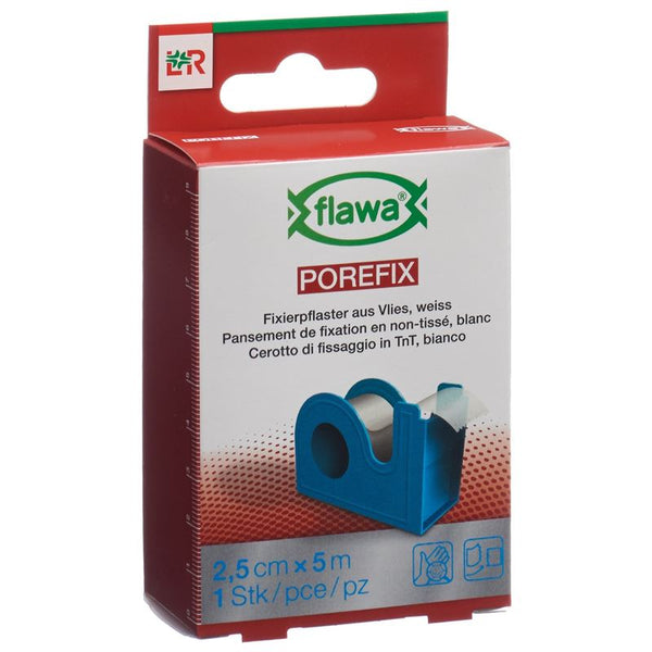 FLAWA Porefix Heftpflaster 2.5cmx5m Disp