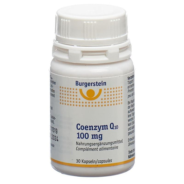 BURGERSTEIN Coenzym Q10 Kaps 100 mg Ds 30 Stk