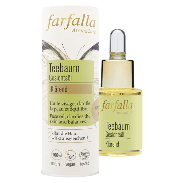 FARFALLA Gesichtsöl Teebaum 15 ml