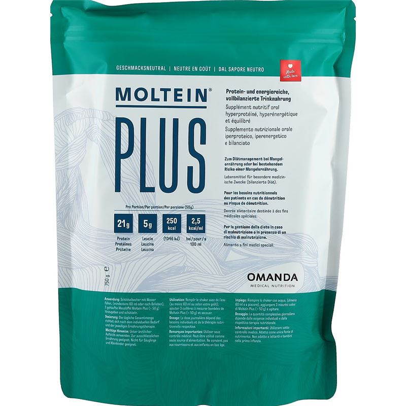 MOLTEIN PLUS 2.5 Neutral Btl 750 g