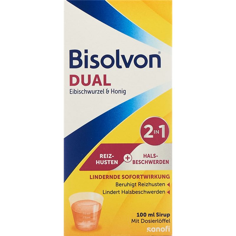 BISOLVON DUAL 2in1 Hustensirup Fl 100 ml