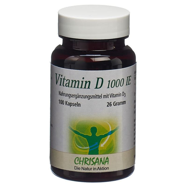 CHRISANA Vitamin D3 Kaps 1000 IE Ds 100 Stk