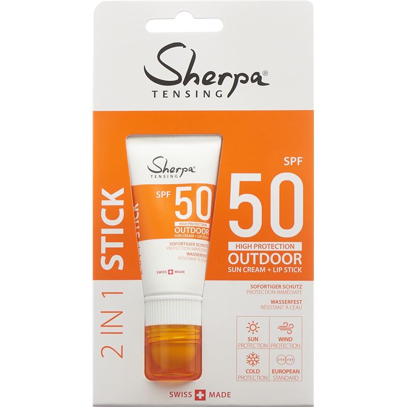 SHERPA TENSING Kombistick SPF50/30