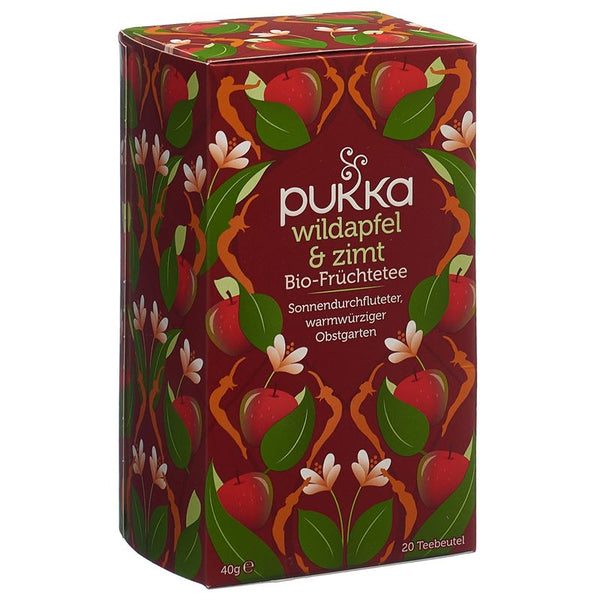 PUKKA Wildapfel & Zimt Tee Bio Btl 20 Stk