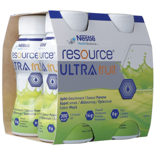 RESOURCE Ultra Fruit Apfel 4 Fl 200 ml