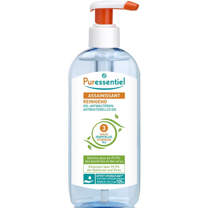 PURESSENTIEL Gel reinigend antibakt Disp 250 ml