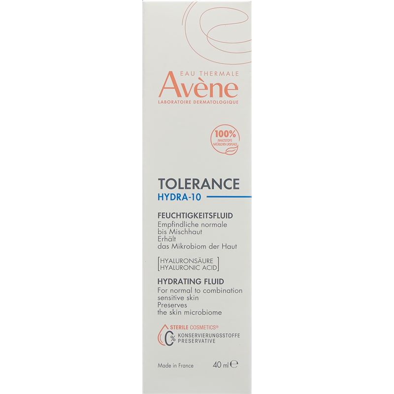 AVENE Tolér Hydra-10 Feuchtigkeitsflu Tb 40 ml