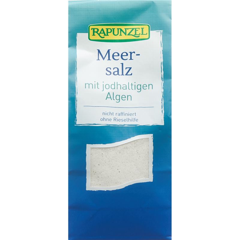 RAPUNZEL Meersalz jodiert Btl 500 g