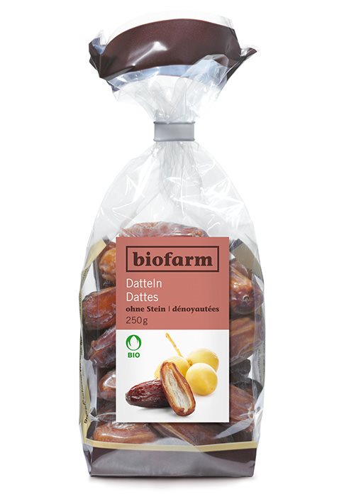 BIOFARM Datteln ohne Stein Knospe Btl 250 g