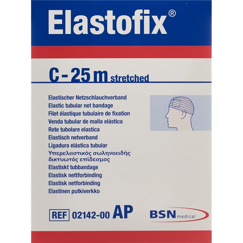 ELASTOFIX Netz Schlauchverband C 25m Rumpf Kopf