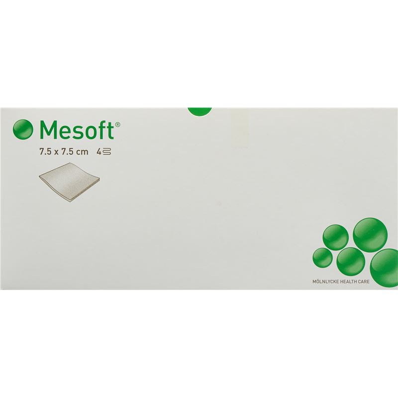 MESOFT NW Kompressen 7.5x7.5cm st 75 x 2 Stk