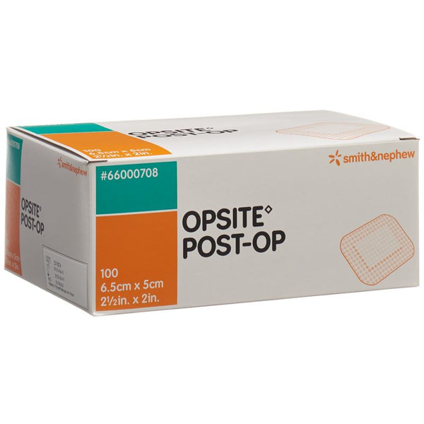 OPSITE POST OP Folienverb 6.5x5cm ster 100 Btl