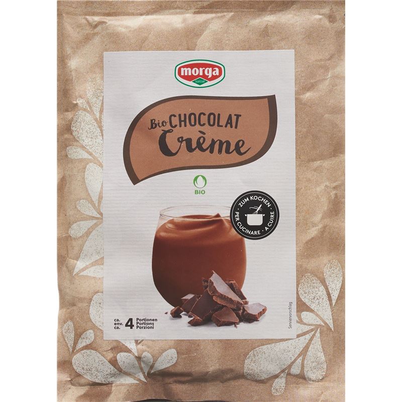 MORGA BIO Creme Plv Chocolat Btl 90 g