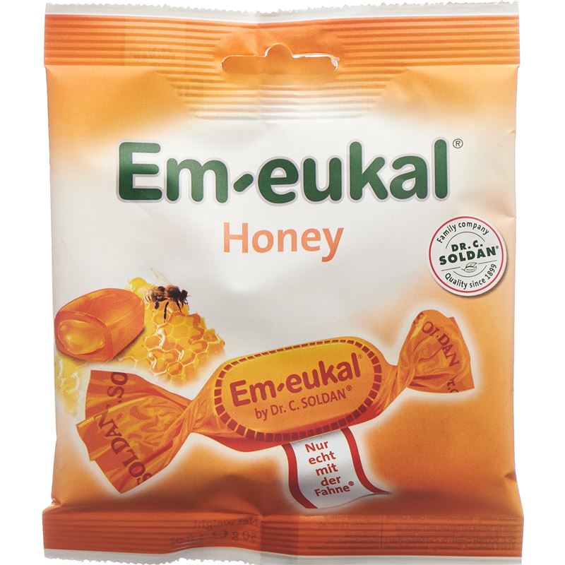SOLDAN EM-EUKAL Honey gefüllt Btl 50 g