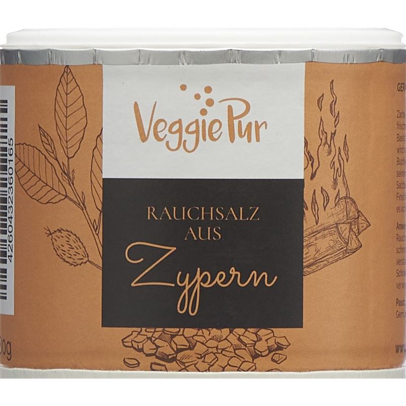 VEGGIEPUR Geräuchertes Salzblatt aus Zypern 80 g