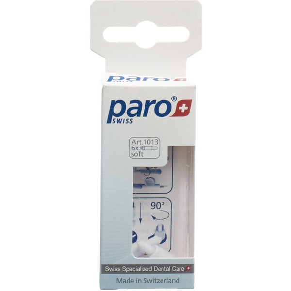 PARO Interspace Bürste F soft weiss refill 6 Stk