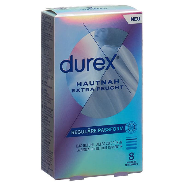 DUREX Hautnah Präservativ extra feucht 8 Stk