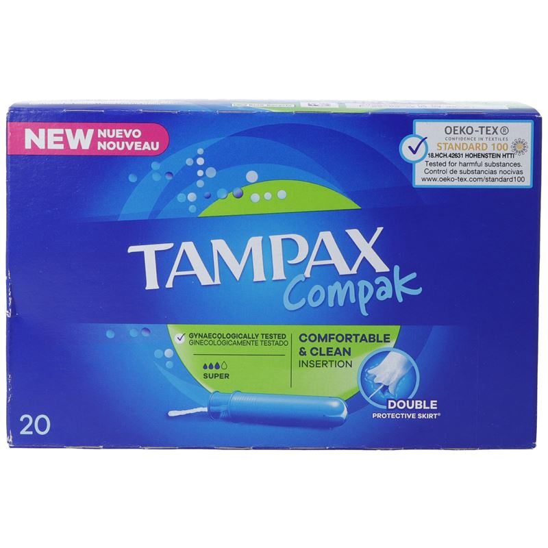 TAMPAX Tampons Compak Super 20 Stk