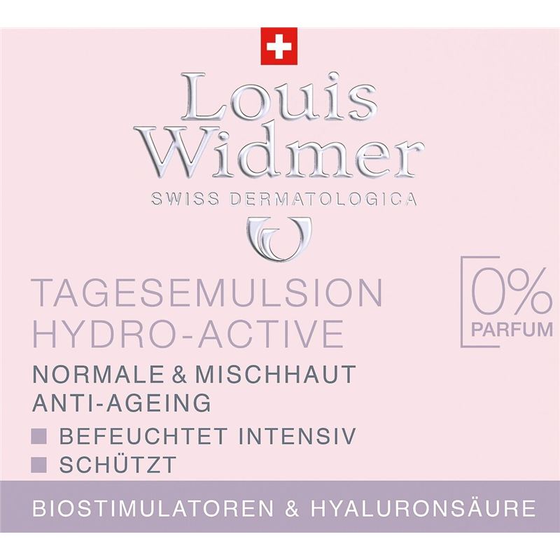 WIDMER Emulsion Hydro Active ohne Parfum 50 ml