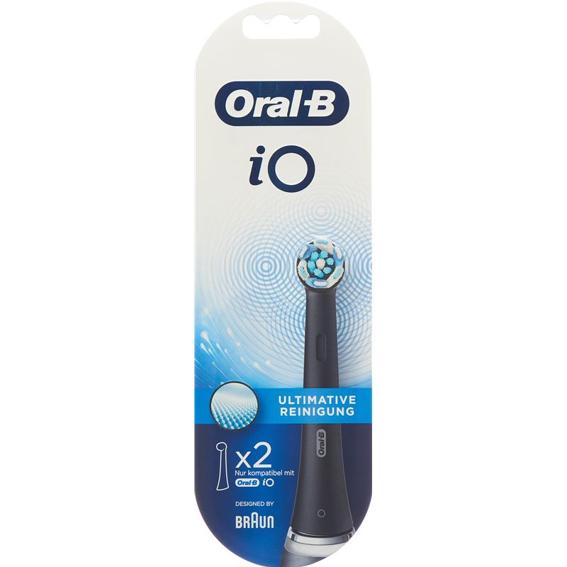 ORAL-B Aufsteckbürsten iO Ultimative black 2 Stk